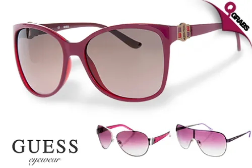 For QR299, Battle the Sun in Style with Guess Women’s Sunglasses - Choose from 9 Trendy Colorful Designs! (Up to QR690 Value)